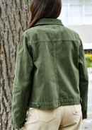 CASACA CORD VERDE