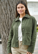CASACA CORD VERDE