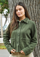 CASACA CORD VERDE