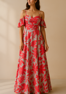 VESTIDO SU FLOREADO
