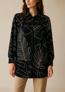 BLUSA REGINA HOJAS