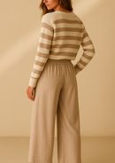 PALAZO PINZAS ELASTICADO