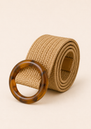 CORREA ELASTICADO EVILLA ACRILICO CAMEL