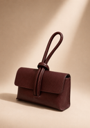 BOLSO PIEL PLANO CIERRE NUDO