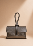 BOLSO PIEL PLANO CIERRE NUDO