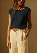 POLO TEJIDO CUADRITOS