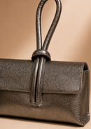 BOLSO PIEL PLANO CIERRE NUDO