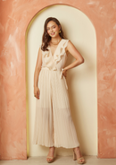 ENTERIZO PLISADO VOLANTES