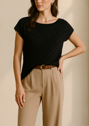 POLO TEJIDO CUADRITOS