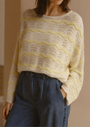 CHOMPA ANCHA TEJIDO CURVO