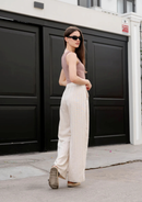 PANTALON MADRID BEIGE RAYAS