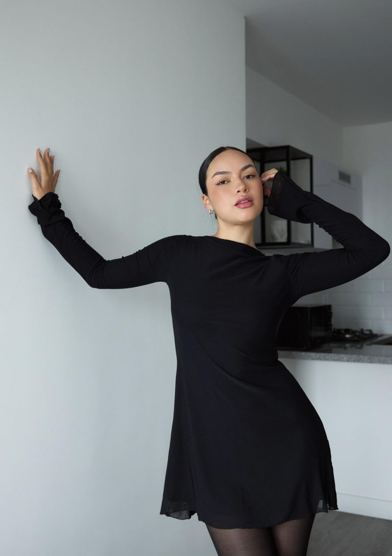 VESTIDO MESH