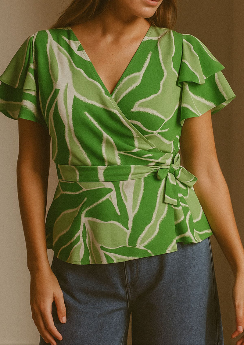 BLUSA SEDA FLOWERS