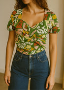 BLUSA SQUARE PRINT