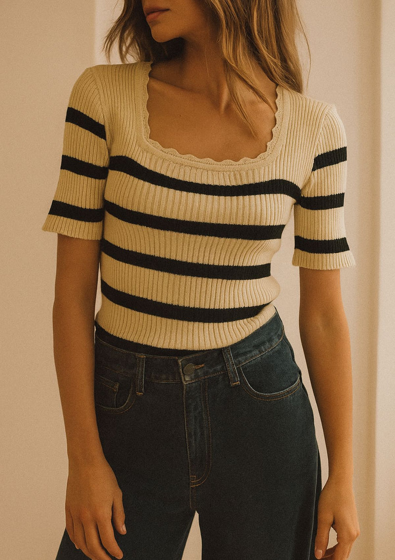 POLO TEJIDO C/CUADRADO