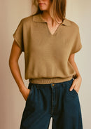 POLO CAMISERO TEJIDO