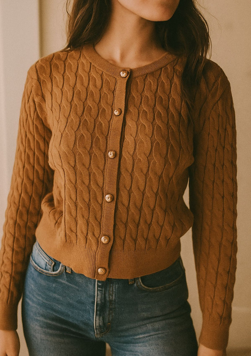 CARDIGAN TRENZAS SOFT