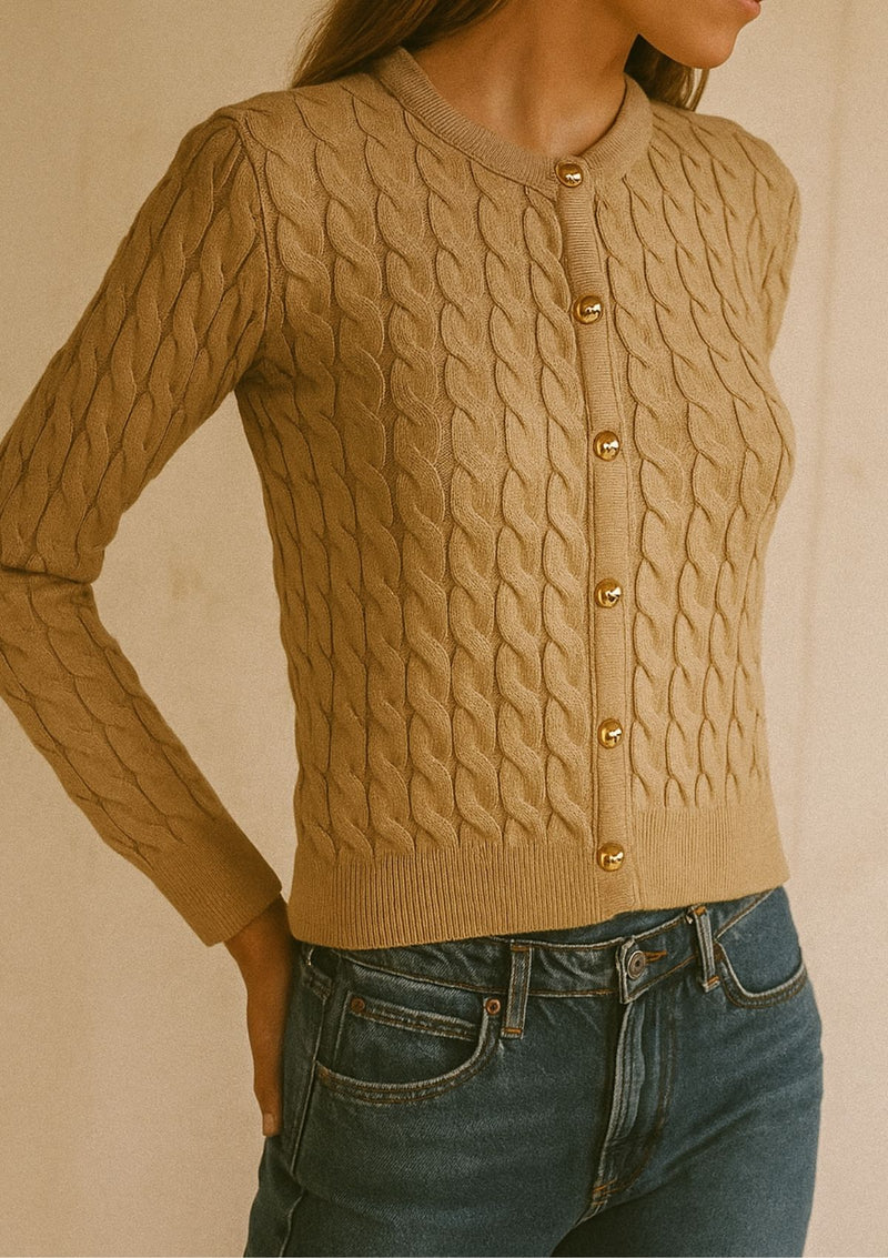 CARDIGAN TRENZAS SOFT
