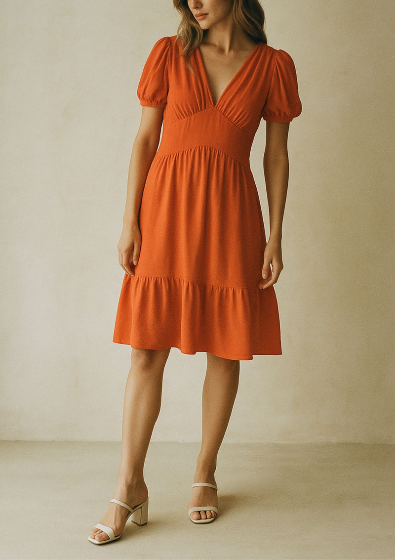 VESTIDO CORTO GASA ROCIOS