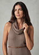 VESTIDO SCARF TAUPE