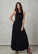 VESTIDO SCARF NEGRO
