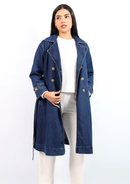 TRENCH COAT GRECIA AZUL