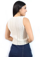 TOP TEJIDO LIVIA HUESO