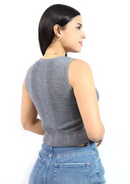 TOP TEJIDO LIVIA MELANGE
