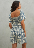 VESTIDO LISI AZUL PRINT