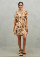 VESTIDO LISI MARRON