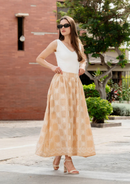 FALDA ANTONELLA BEIGE