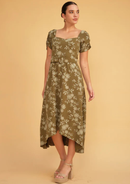 VESTIDO MALLORCA VERDE PRINT