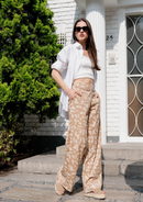 PANTALON CONSTANZA PRINT BEIGE