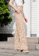 PANTALON CONSTANZA PRINT BEIGE