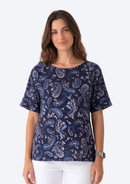 POLO MIX AZUL