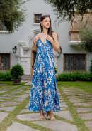 VESTIDO MAR PRINT AZUL
