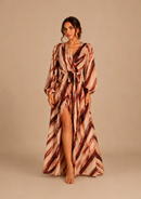 VESTIDO ISABELLA TIERRA PRINT