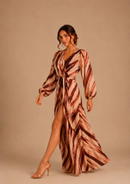 VESTIDO ISABELLA TIERRA PRINT