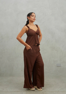 PANTALON JANA MARRON