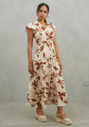 VESTIDO BELGICA MARRON