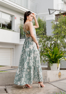 VESTIDO MAR PRINT VERDE