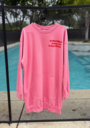 POLERA LAZY ROSADO