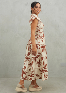 VESTIDO BELGICA MARRON