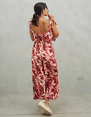 ENTERIZO SIRENA ROJO PRINT