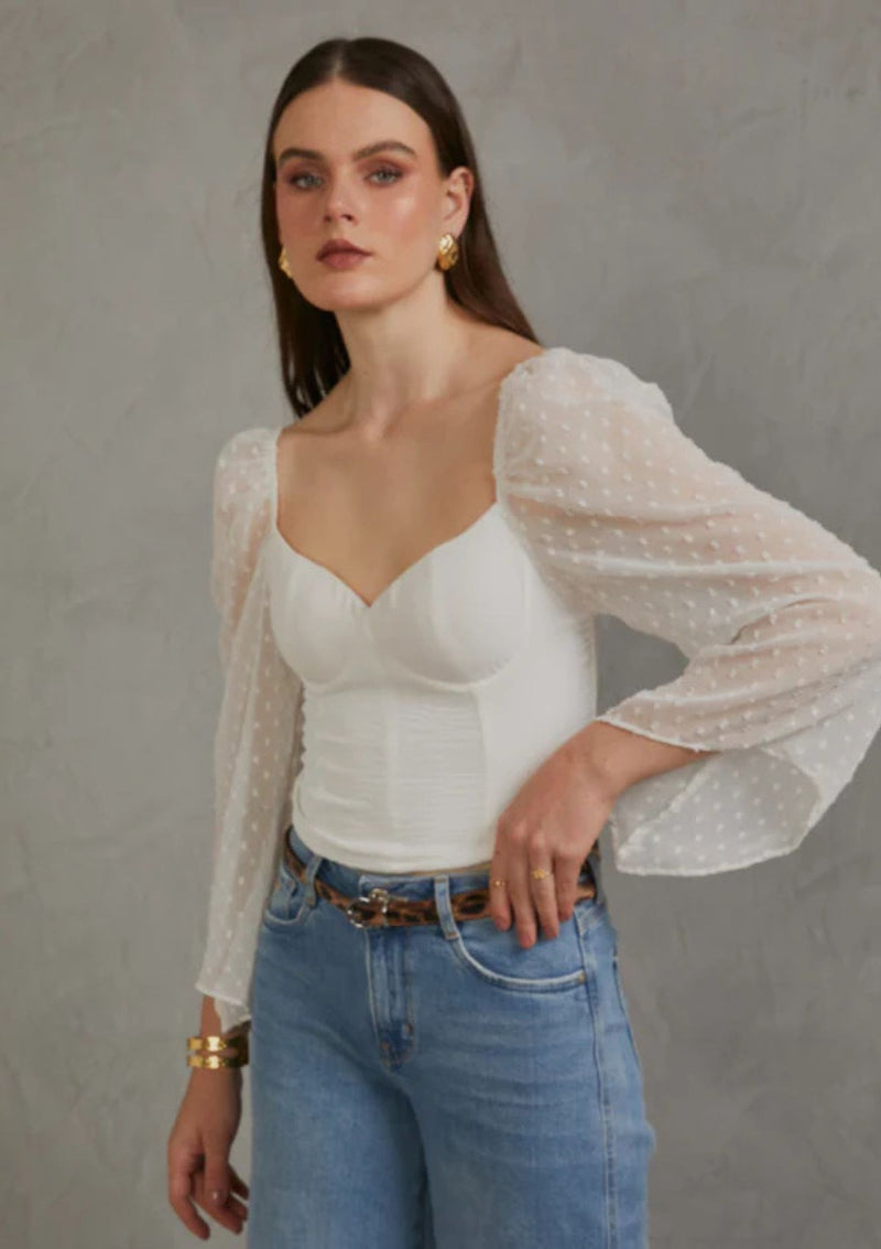 BLUSA EMILIA BLANCO
