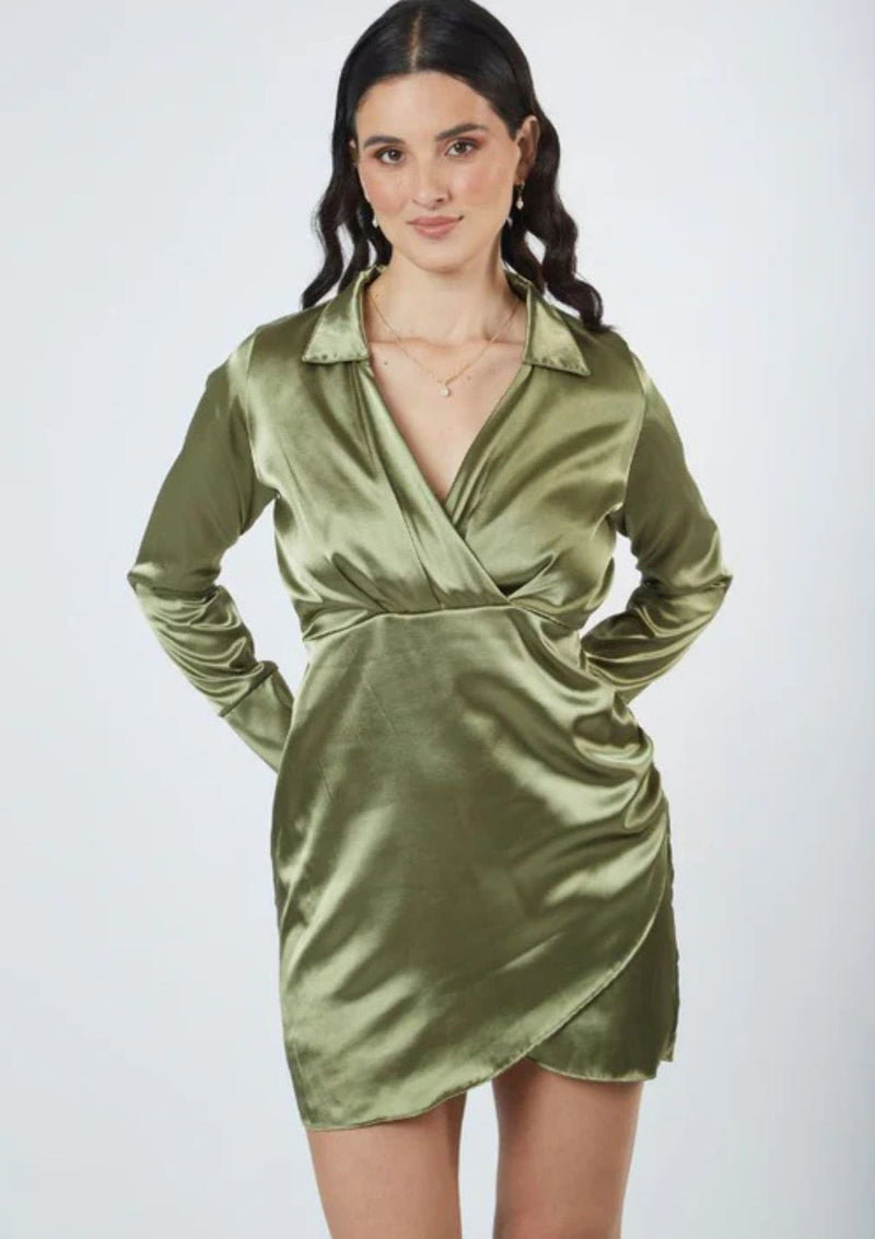 VESTIDO MERY VERDE