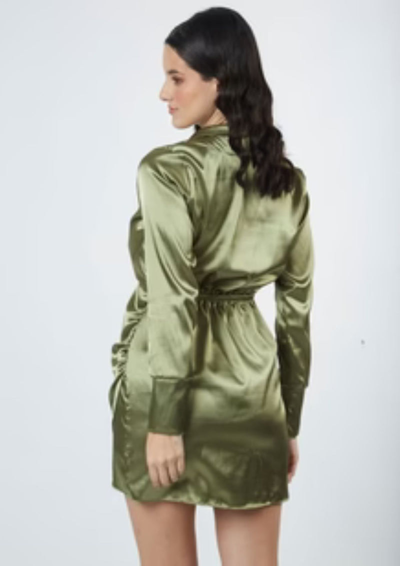 VESTIDO MERY VERDE