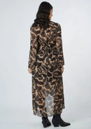 VESTIDO BELA MARRON PRINT