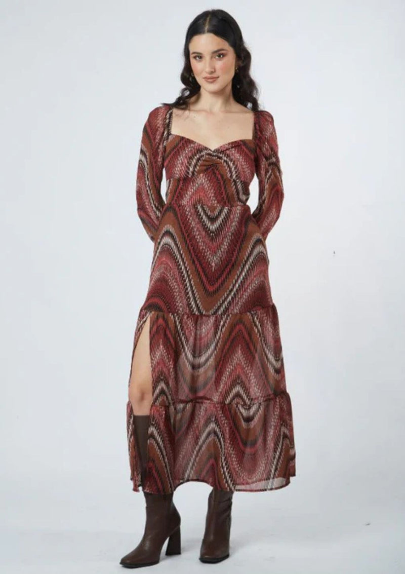 VESTIDO NADIA GUINDA