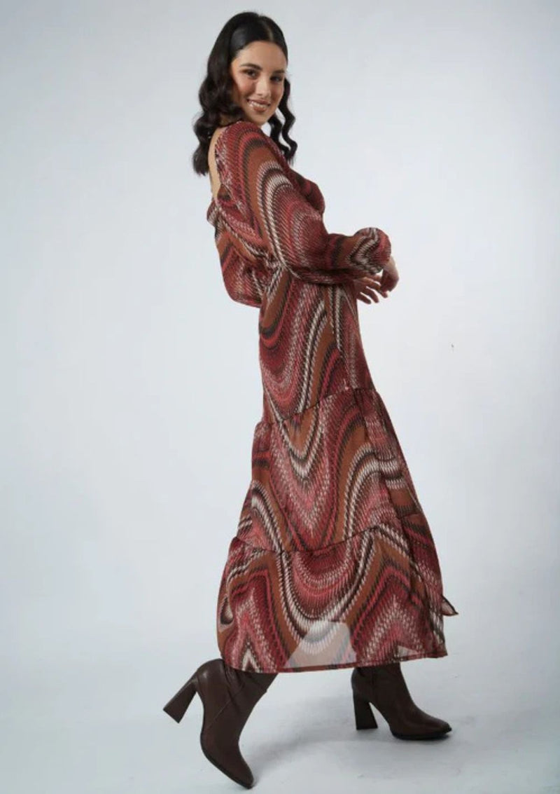 VESTIDO NADIA GUINDA